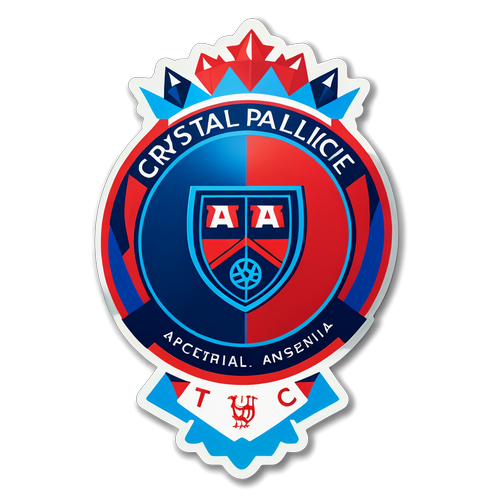 Futbol Tutkusu: Crystal Palace ve Arsenal Sticker'ı