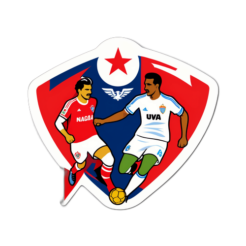 Stiker Bertemakan Rivaliti Nacional vs Benfica