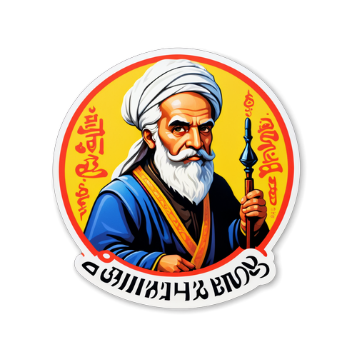 Adem Bona'nın Ünlü Eserlerinin Minyatürlü Sticker'ı