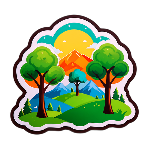 Những chiếc nhãn dán cho buổi chiều mát mẻ