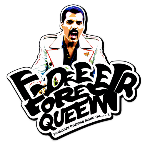 Působivý portrét Freddieho Mercuryho
