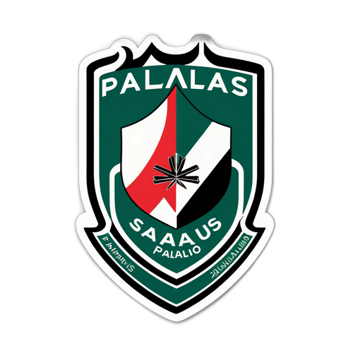 Desain Stiker: Logo Palmeiras dan São Paulo