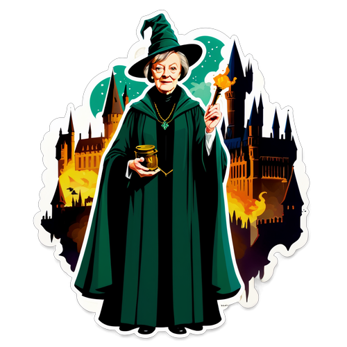 Benarkah Anda Rindukan Hogwarts? Sticker Nostalgia Dame Maggie Smith Sebagai Professor McGonagall Ini Akan Menghantui Ingatan Anda!