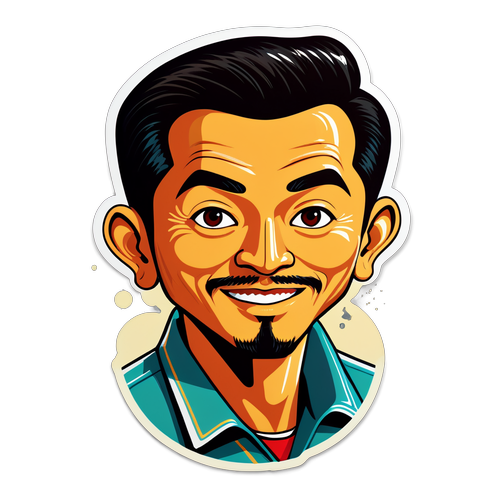 Penghormatan untuk Budi Gunawan: Sticker Minimalis yang Menyoroti Prestasi Mengagumkan!