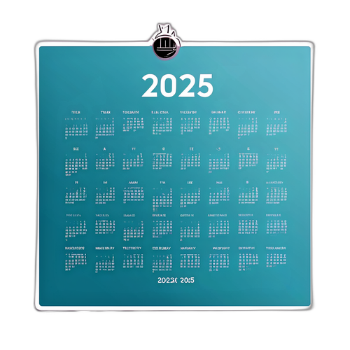 Kalender Minimalis 2025