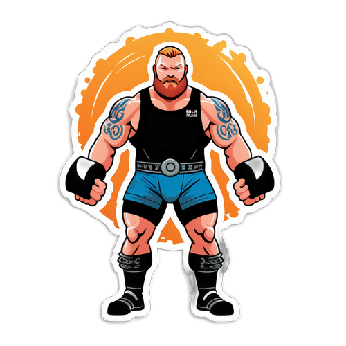 Hafthor Bjornsson Strongman Sticker