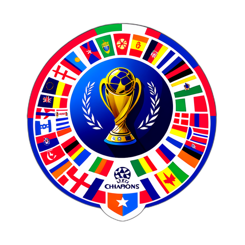 Κύπελλο UEFA με Εθνικές Σημαίες