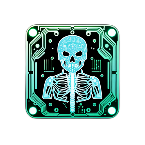 PCB에서 형성된 아트릭과 NVDA 로고의 묘사