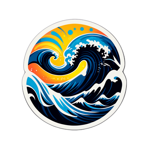波浪動感設計