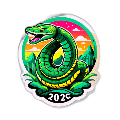 Stiker Anaconda 2025
