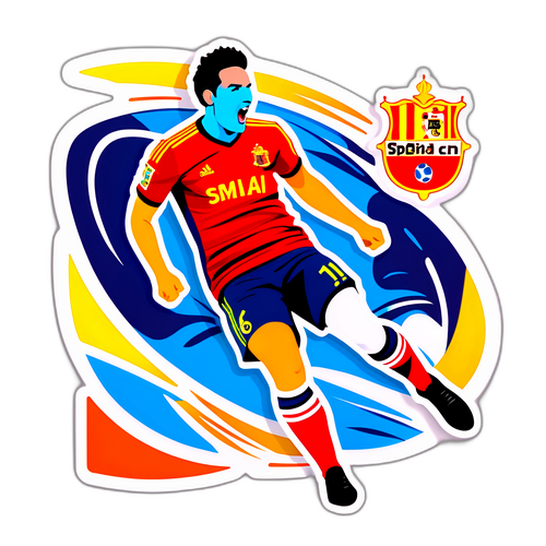 מדבקת שער בסגנון אנרגטי