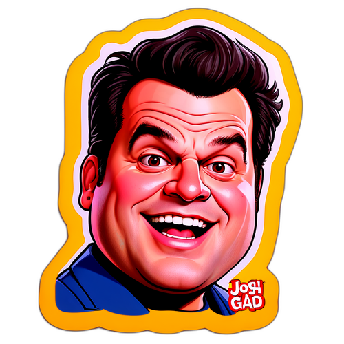 Sticker divertido de Josh Gad