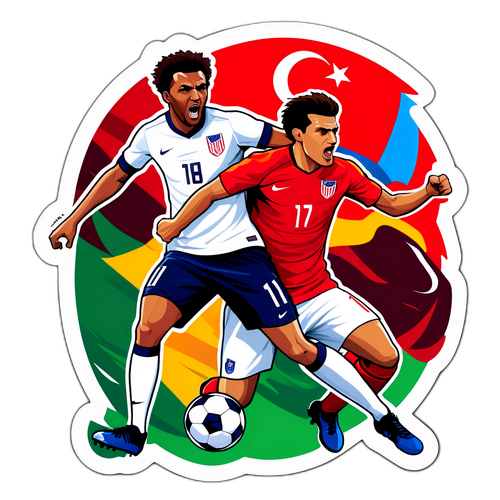 Perlawanan Epik Pemain Bola Sepak USA dan Turki