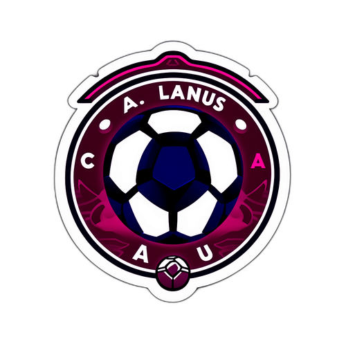 Stiker Logo A. Lanus yang Menarik