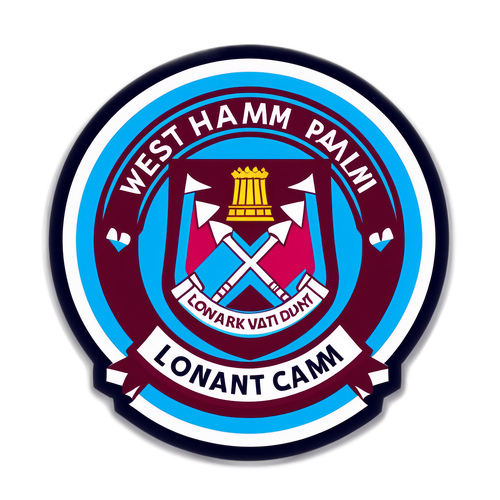 Наліпка на тему Вест Гема