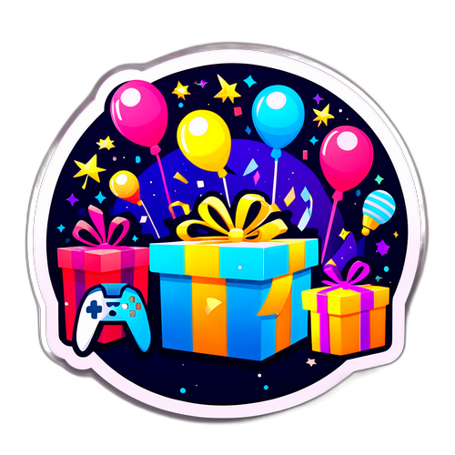 Наклейка Новогодней распродажи в PS Store