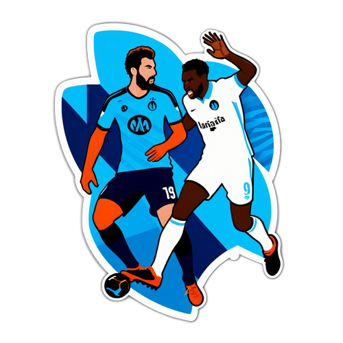 Marseille és Atalanta mérkőzés, feszültség a levegőben