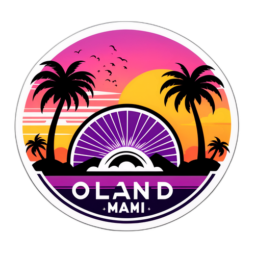 Stiker Trendy Orlando City dan Inter Miami