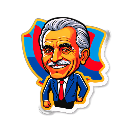 Caricatura de José Ottavis en Escena Política