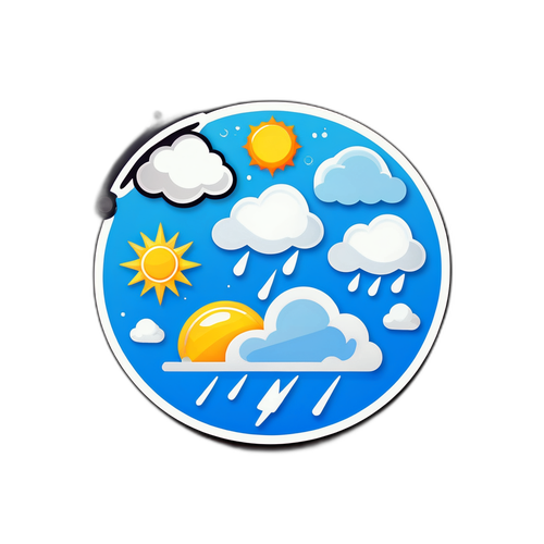 Makabagong Tadhana ng Panahon Sticker