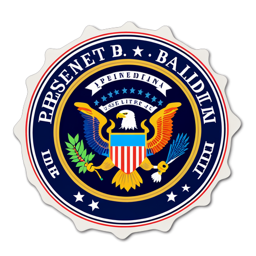 Elnöki pecsét Joe Biden aláírásával
