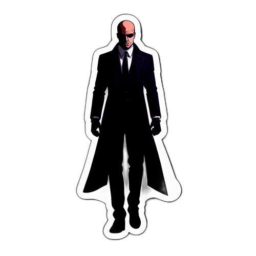 Stijlvolle Hitman Sticker