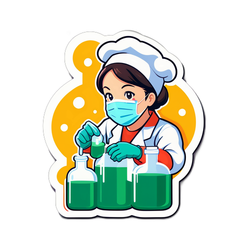 岡原化学事件の教訓を伝えるシンプルでインパクトのあるイラスト