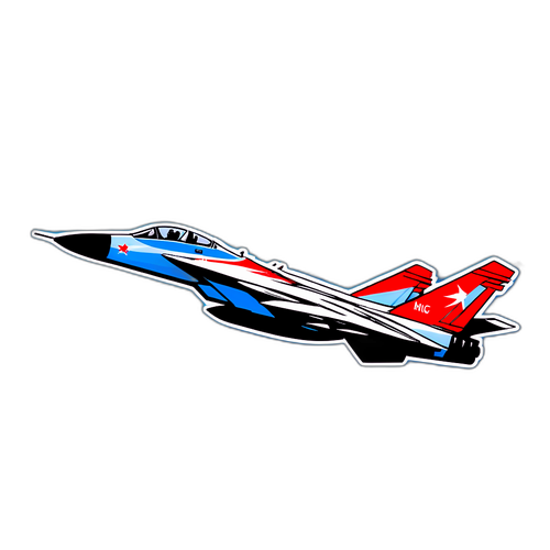 MIG-31 Hävittäjälentokone Pilvilinnojen Yllä