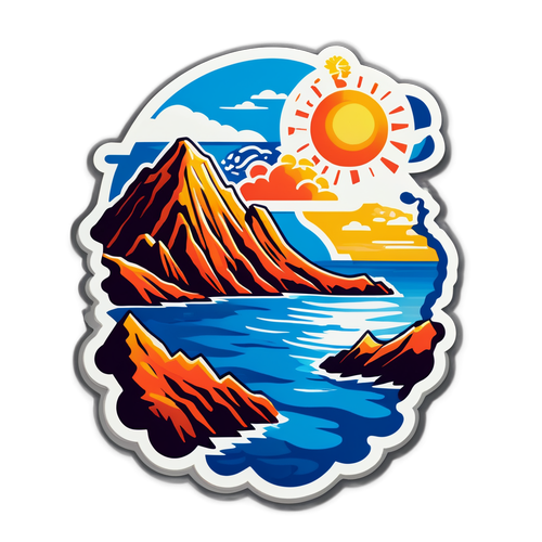 Sticker ilustrativ al cutremurului din Grecia