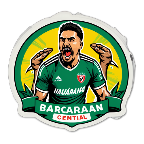 Sticker para el partido Huracán - Barracas Central