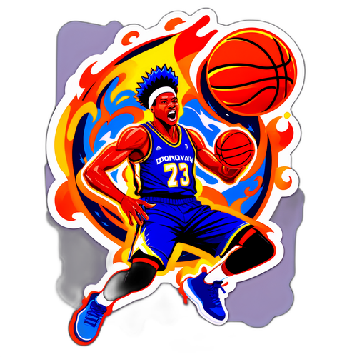 Explosive Dunk by Donovan Clingan