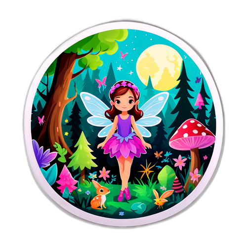 Enchanting Fairy in a Whimsical Forest