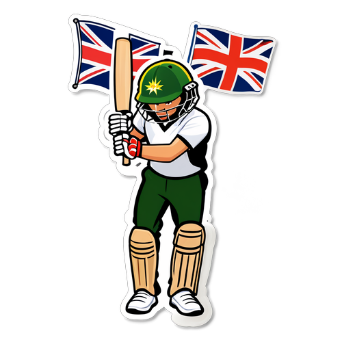 Cricket Rivalry Sticker