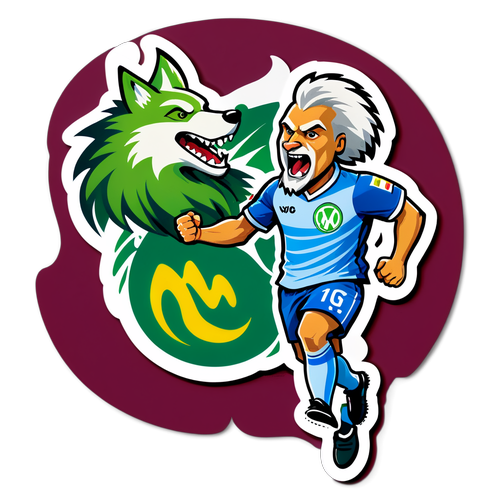 Stiker Rivaliti Wolfsburg vs Hoffenheim