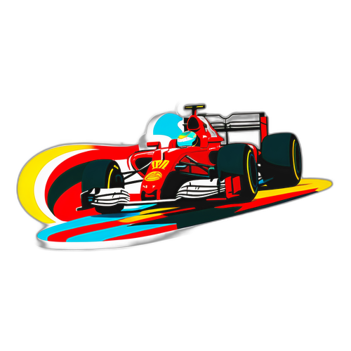 F1 賽車主題貼紙