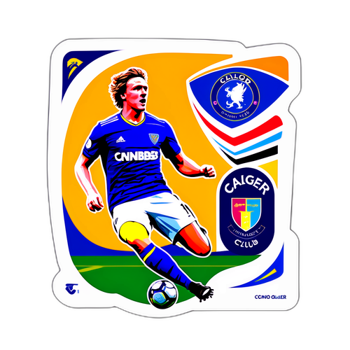 Feire Conor Gallaghers beste øyeblikk