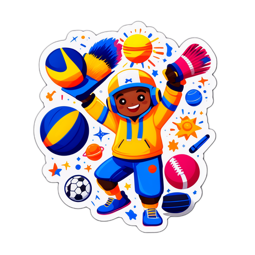 עיצוב כיף ומשעשע של נוטוק משתתף בתחביבים שונים