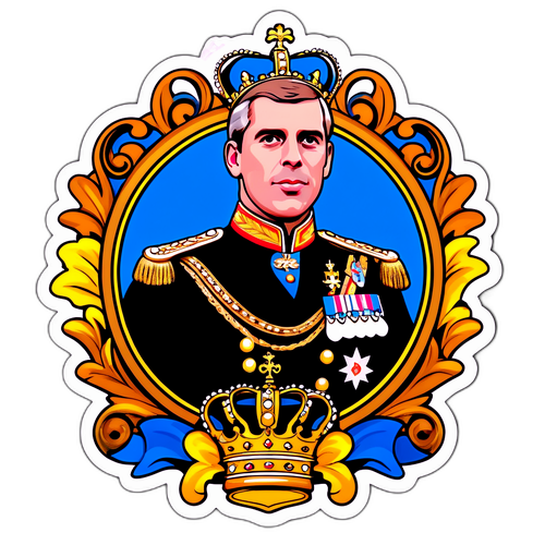 Sticker ya Tukio la Kifalme