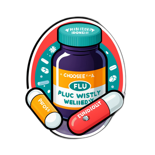 流感药物选择贴纸