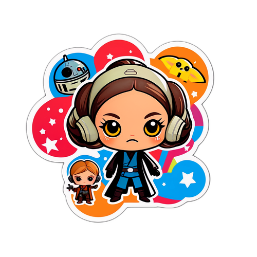 Chibi Postacie z Gwiezdnych Wojen
