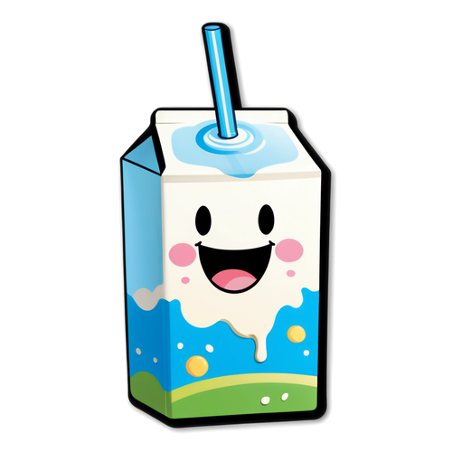 Cuteness Overload! Meet the Adorable Kawaii Milk Carton That Will Brighten Your Day!