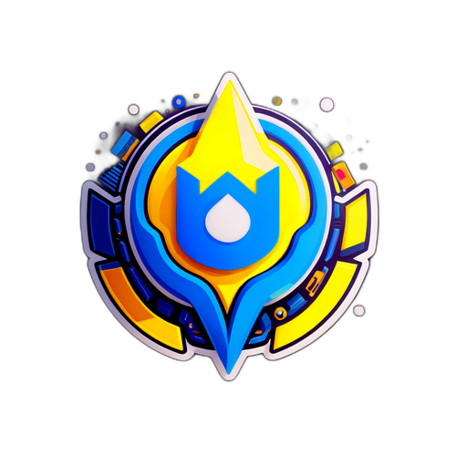 Яскравий емблема для Ukrnet