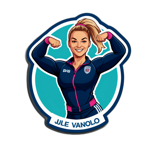 Machtige Team Spirit Sticker