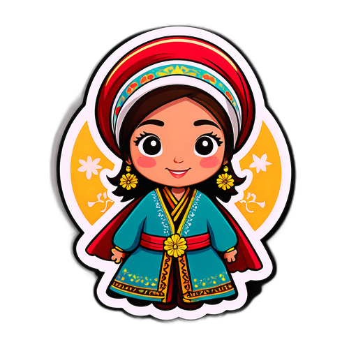 Molana Karakteri Sticker Tasarımı