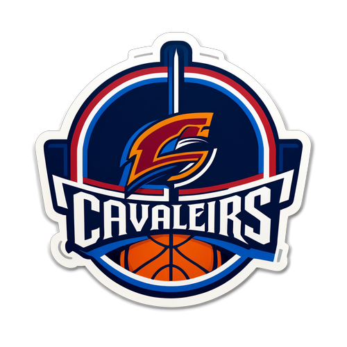 Sticker ng Cavaliers at Pistons