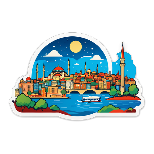 İstanbul Masalı Stickerı