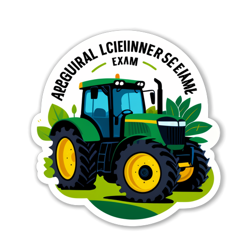 Sticker ng Pagsusulit sa Lisensya ng Inhinyeriyang Agrikultura