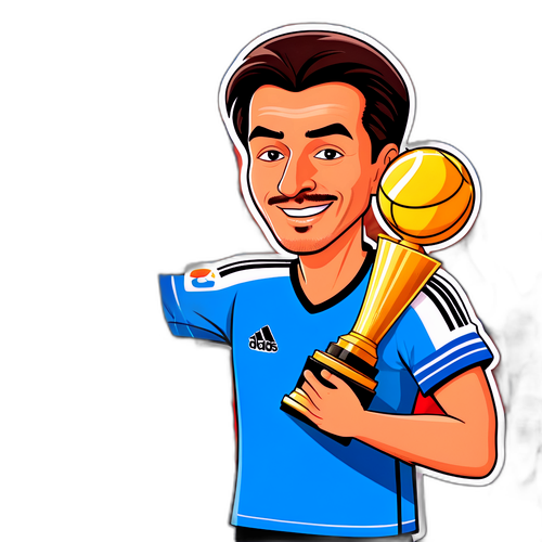 קריקטורה הומוריסטית של Ion Nicolaescu