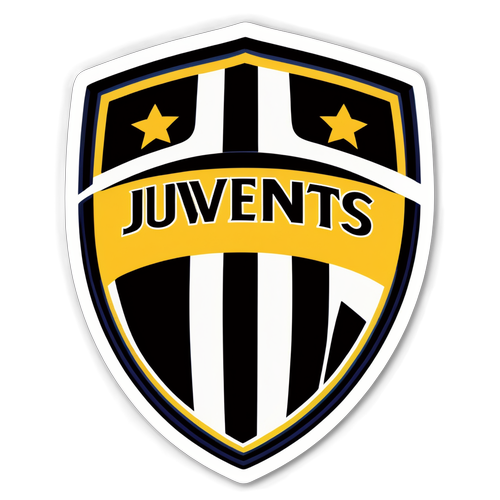 Escudo da Juventus com Fundo Animado