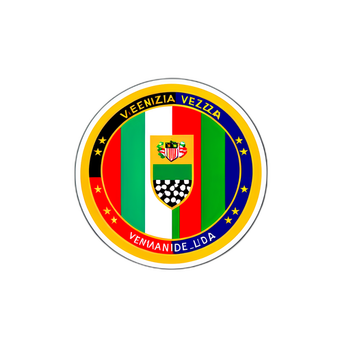 Inter és Venezia mérkőzés matrica